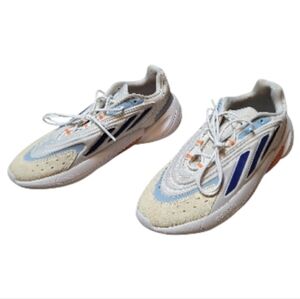 Adidas Men's Ozelia White Semi Lucid Blue Sneakers ID9764 - Size 9.5